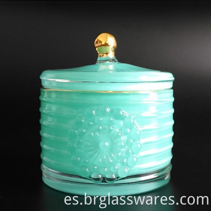 Cylinder Glass Jar 2